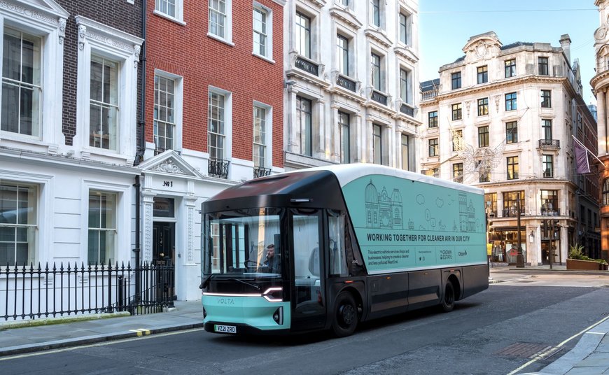 VOLTA TRUCKS, THE CROWN ESTATE E CLIPPER LOGISTICS SI ALLEANO PER DECARBONIZZARE LA DISTRIBUZIONE AL DETTAGLIO NEL CENTRO DI LONDRA